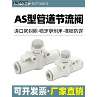 Pipe AS1002F with Lock 04 Throttle Valve AS2002F Speed Regulating Valve AS2052F Control AS3002F-06 0