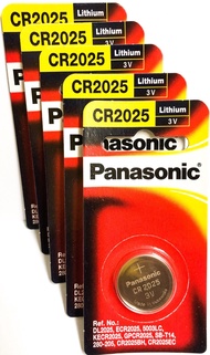 5 Vỉ Pin CR2025 Panasonic Lithium 3 V