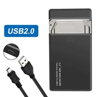 Kebigumei 2.5 "HDD/SSD bao vây SATA để USB 3.0/3.1 Adapter 5gbps Ổ cứng di động Trường hợp Hỗ trợ 8T