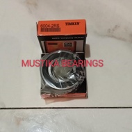 BEARING 6004 2RS/6004 2RS C3 TUTUP KARET TIMKEN ASLI