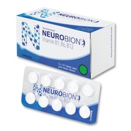 Neurobion vitamin B1,B6 ,B12 Tablet Vitamin Saraf Sengal Sengal dan Sakit Badan
