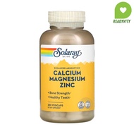 Solaray Calcium Magnesium Zinc 250 VegCaps
