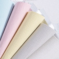 [1 Roll] Wallpaper Linen Foam Roll S Dan Motif Wallpaper S Dinding