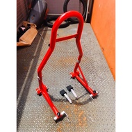 NJX Paddock Stand 2 in 1 Bike U-Shape L-Shape Bracket Motorcycle Rear Paddockstand