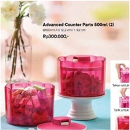 Small advan counterpart 500ml tupperware/tupperware crystal Jar/advanced counterpart