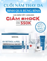 [ TRỌN BỘ ] Peel Da Vi Tảo Mix retinol - MOCHA  Tái Tạo Da Sinh Học