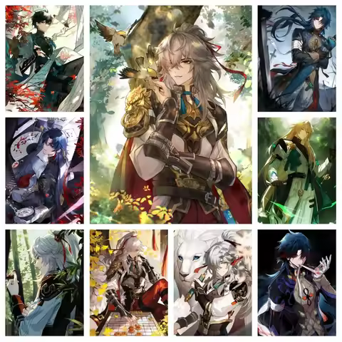 Honkai Star Rail Video Game 5d Diamond Painting Art Honkai Impact 3 Dan Heng Blade Jiung Yuan Photo 