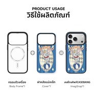 Casebang | เคสโทรศัพท์แม่เหล็กถอดได้สำหรับ iPhone ซีรีส์ Disney Dumbo Star Circus