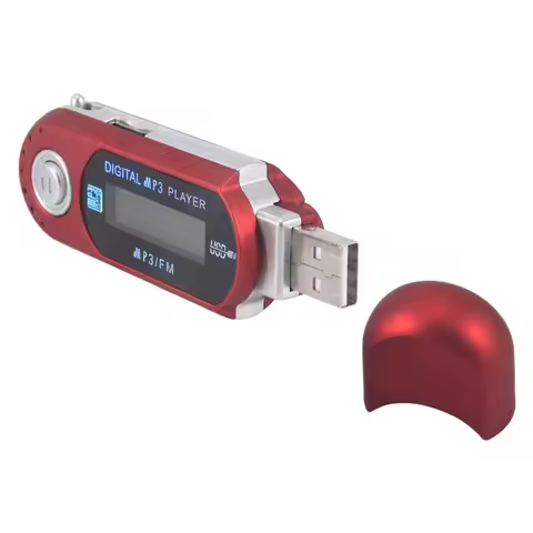 N13R-(Durable) Mini MP3 Player USB 2.0 Small Flash Drive Multilanguage LCD Music Player With 3.5Mm A