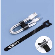 FNK vision Data Cable Strap Ties Free Cut Nylon Reusable Storage Management