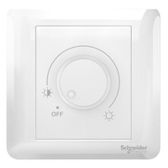 Schneider Electric Affle Plus 250VA 240V 1 Gang Light Dimmer, White
