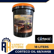 CORTECO HIGH PERFORMANCE HYDRAULIC OIL 68/ AW68 18 LITERS PAIL MALAYSIA