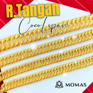 Rantai Tangan Coco LIpan Emas 916 Tulen Rantai Tangan Coco Emas 916 Rantai Tangan Emas 916 Tulen Ema