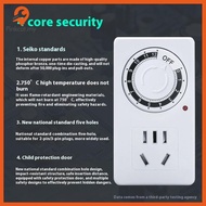 Pinkcat 12/24 Hours Cyclic Timer Switch Kitchen Timer Outlet Loop Universal Timing Soet Mechanical T