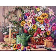 1pc Painting By Numbers For Adults Beginner Kits Flowers Modern Wall Art Picture Marker By Numbers F