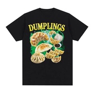 Casual Funny Design Vintage Style Crab Print T-Shirt - Rangoon Dumpling Meme for Women