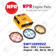 NPR Piston Ring Set Toyota Unser KF80 7K Liteace KM36 1.5 Corona ST150 KF50 5K 5K-U 5K-J (SWT10099ZZ