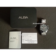 BEKAS - Jam Tangan Original Alba Chronograph VD53 X248 VD-53 X248