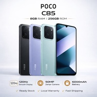✨NEW✨ POCO C85 | up to 8GB+256GB/6.9'' display/6000mAh battery+33W charging/50MP AI dual camera/smar