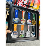 SELF-INSTALLED MEDAL FRAME (Can Install Many Medals) 43CM X 43CM