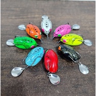 SOFT FROG EGGS ARE CRACKED EGGS, LURE 4CM AND 3.5CM