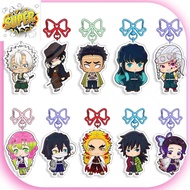 Demon Slayer Bow Q Version Keychain Anime Kokushibou Kibutsuji Muzan Akaza Kaigaku Acrylic Keychain 