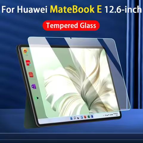 [2 Pack] For Huawei MateBook E 2023 Tempered Glass 2.5D Curved Edge, Crystal Clear, For MateBook E 2