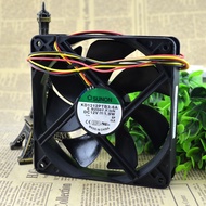YY ORIGINAL KD1212PTB3-6A E.B2007.F.GN DC12V 1.9W 3WIRES SPEED DETECTION