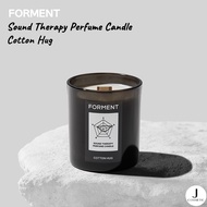 [FORMENT] Sound Therapy Perfume Candle Cotton Hug