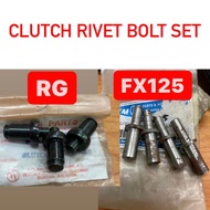 SUZUKI RG / FX125 CLUTCH RIVET BOLT SET (ST) // RG110 RGS RG SPORT FX125 CLUTCH RIVET MANGKUK CLUTCH