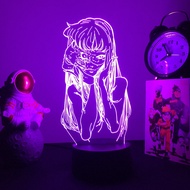 Anime 3d Lamp Junji Ito Collection Tomie for Bedroom Decor Nightlight Birthday Gift Manga Junji Ito 