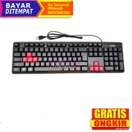 Keyboar usb pc komputer / wired usb keyboard / cable usb keyboard laptop / keyboard non wireless