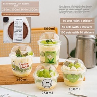 Disposable Dessert Cup Packaging Box