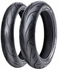 ยางมอเตอร์ไซค์ IRC RMC-izs radial TL 110/70 ZR17 TL-140/70-17 1คู่ สุดยอดยาง Ninja 400 300 R3 CBR300