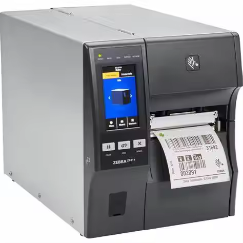 Original Zebra ZT411 Thermal Label Barcode Printer 300DPI Desktop RFID 4 Inch Industrial Thermal Tra