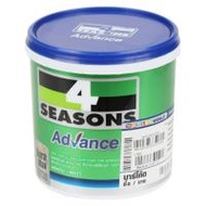 สีน้ำทาภายใน 4 SEASONS ADVANCE BASE B ด้าน 1/4 แกลลอน (149885)