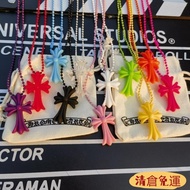 24h Taoyuan Passed Test Version Luo Xin 20th Anniversary h Cross Color Necklace Tokyo Aoyama Retro L