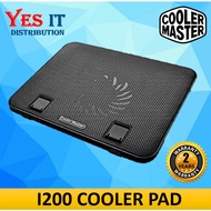 Cooler Master NotePal I200 Silent 140mm Fan Dual Purpose 15.6" Laptop Cooling Pad and Tablet Stand (