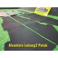 Kain Doortrim FD Alcantara hitam