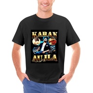 2025 Aujla Cross-Border Karan Punjabi Vintage Singer New 23 European Size T-shirt PKE7