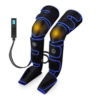 6 Modes Electric Leg Muscle Relaxer Air Compression Massage Boot Relieve Foot Fatigue Heating Leg Ma