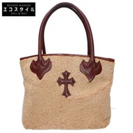 Chrome Hearts Leather x Boa Cross Patch Dagger Zip FS 手提包 - [二手]