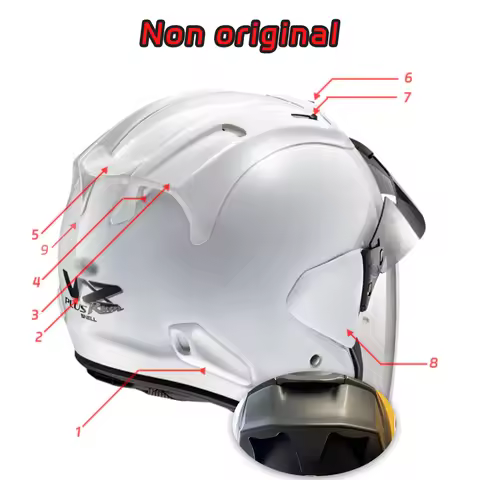 Motorcycle Helmet Air Vent Air Vent Cover Front Vents Street For for Arai SZ RAM VZ SZV vz-ram 3/4
