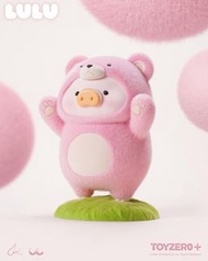 Lulu豬 泰國限定 異色 粉色豬熊XL
