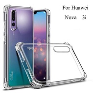 [allmobiles] For Huawei Nova 3i Honor Clear Shockproof Slim Silicone TPU Cover Case