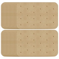 200Pcs Air Fryer Paper Air Hole Air Fryer Parchment Paper Liners for DZ201 DZ401 Dual Air Fryer Acce