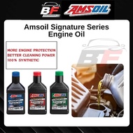 Amsoil Signature Series Fully Synthetic Engine Oil Lubricant 5W30 5W40 0W20 5W50 Minyak Hitam Engine