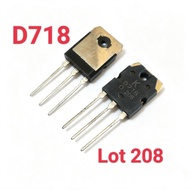TRANSISTOR NPN D718 LOT 208 GOOD QUALITY