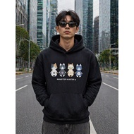 Hoodie UN**L0 x M***TER H**T3R X 01 size L (P70 x L57)
