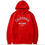 NEW ARRIVAL HOODIES CALIF0RNIA WEST COAST UNISEX 100%COTTON S-5XL PREMIUM QUALITY 250GSM